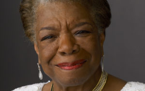 Dr. Maya Angelou smiling